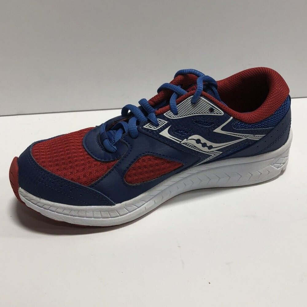 Saucony Big Kids' Cohesion 13 Red Sneakers, Girls' Size 4.5 M